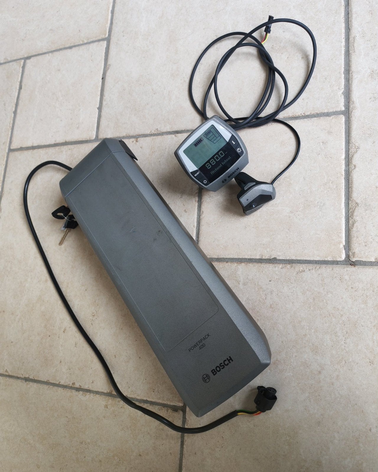 Ensemble combiné complet Bosch PowerPack 400 Wh avec écran, Vélos & Vélomoteurs, Accessoires vélo | Batteries de vélo, Enlèvement