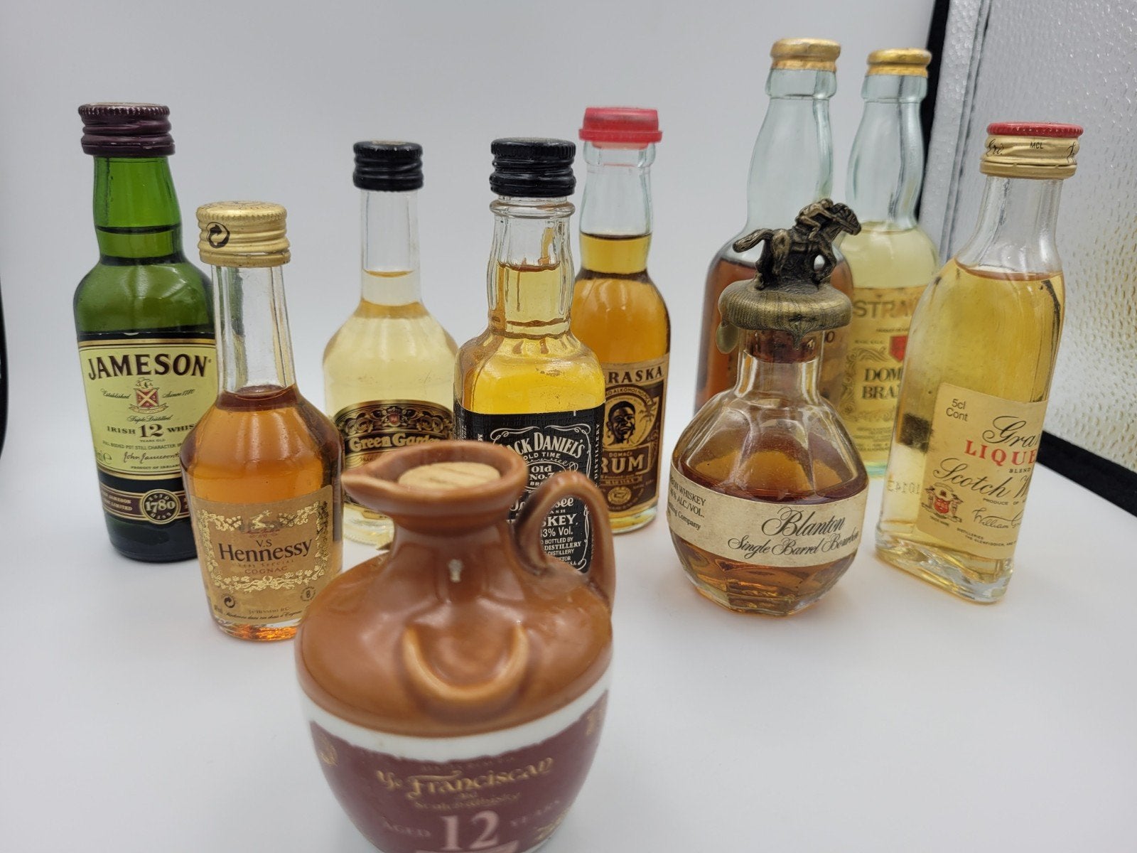 Verzameling 10 mini Whisky's & Rum´s, Verzamelen, Ophalen