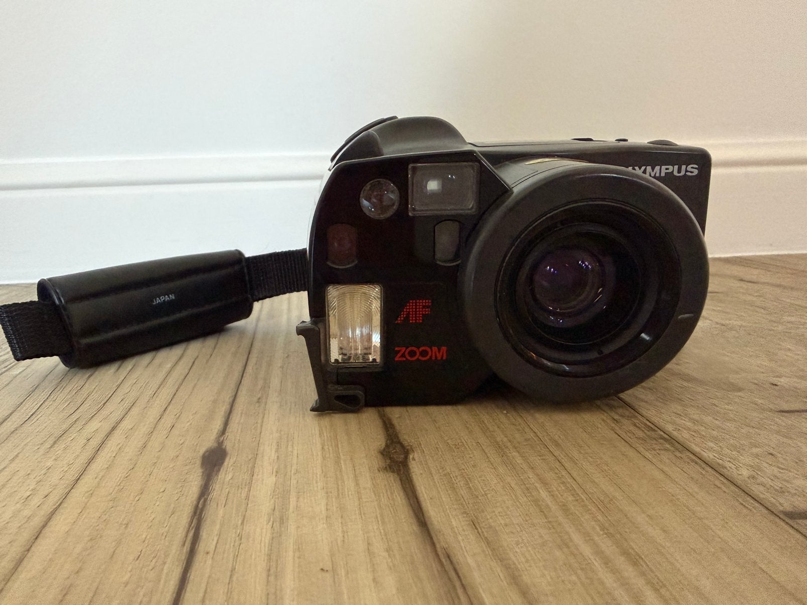 Olympus AZ-300 Superzoom 38–105 mm – Analoge fotocamera, Ophalen of Verzenden, Gebruikt, Olympus