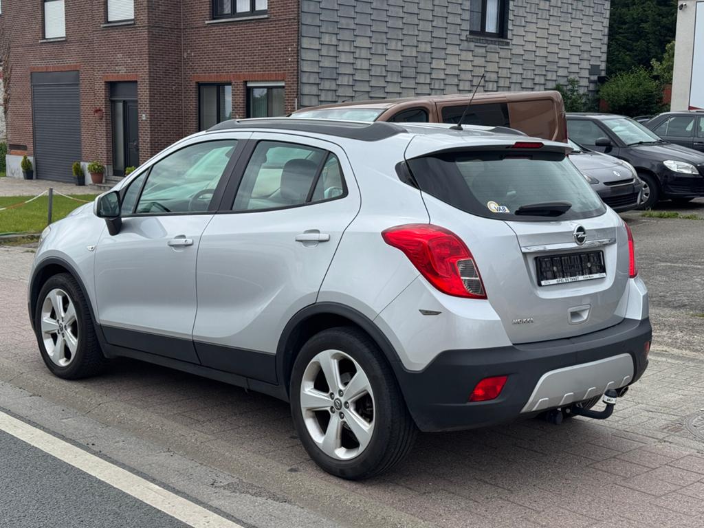 Opel Mokka 1.6 Benzine 85kw/116pk Ecotec 120.000km, Voorwielaandrijving, Euro 5, Stof, Zwart