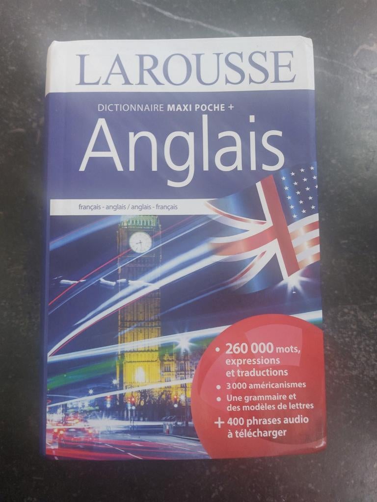 Dictionnaire Larousse Anglais, Enlèvement, Utilisé, Anglais