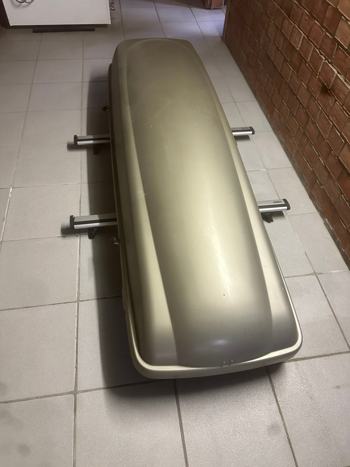 Kamei Delphin 460 Dakkoffer + Thule Dakdragers, Autos : Divers, Enlèvement, Utilisé