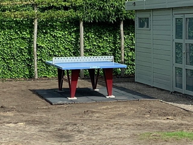 Tafeltennistafel-pingpongtafel Joola Externa outdoor, Sport en Fitness, Tafeltennis, Gebruikt, Ophalen