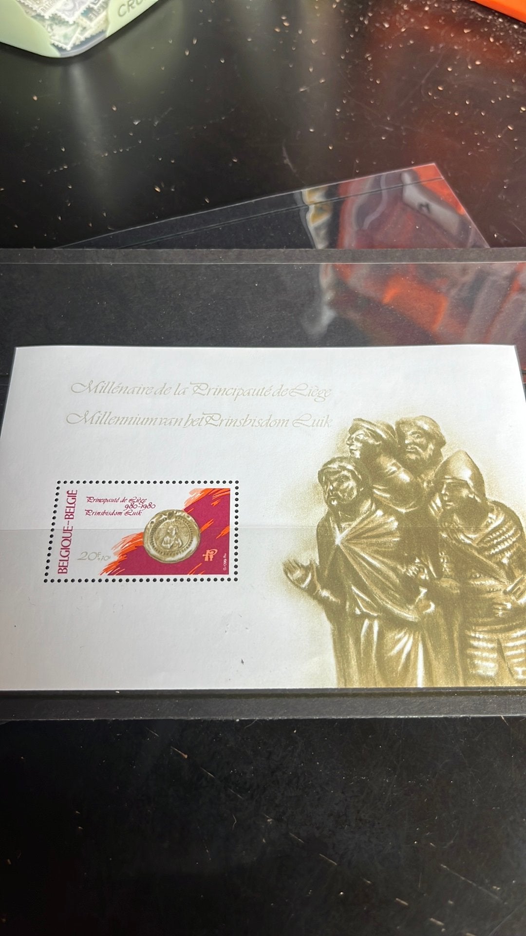 Postzegel Millenium Prinsbisdom Luik Lot 4, Timbres & Monnaies, Envoi