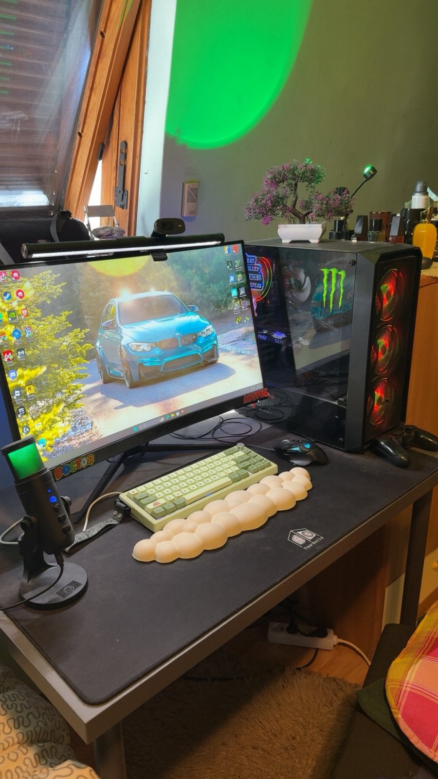 AMD Ryzen 7 5700X - GeForce RTX 4060 met alles op de foto, 8 GB, Comme neuf, 4 Ghz ou plus, Enlèvement