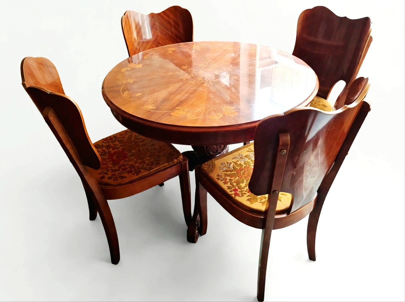 Complete vintage eetset in Italiaanse stijl, Ophalen