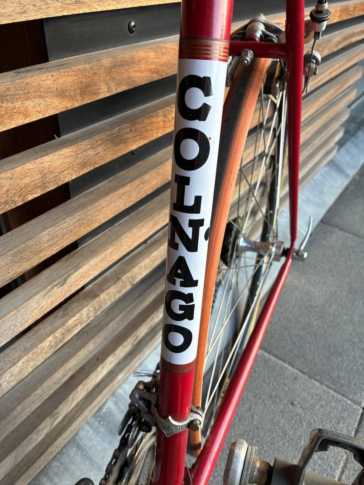 Retro koersfiets, Ophalen