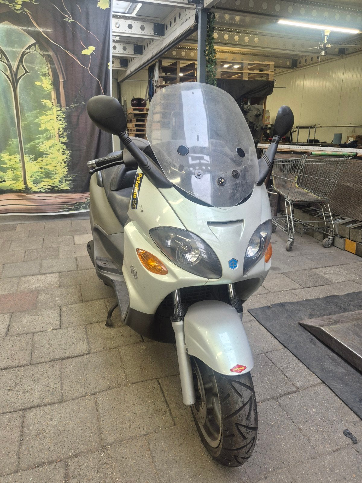Piaggio Motorscooter 250cc, Fietsen en Brommers, Ophalen, 250 cc, Gebruikt, Overige modellen