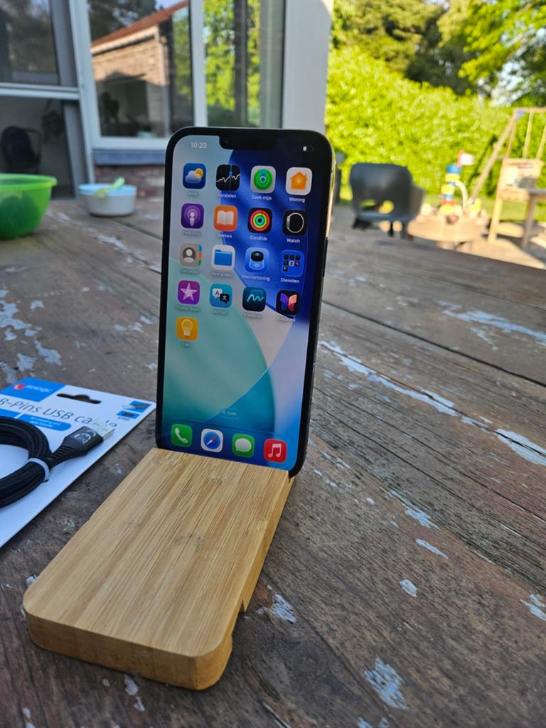 Iphone 13 Pro Max 128gb, perfecte staat, met accessoires, Telecommunicatie, Mobiele telefoons | Apple iPhone, Ophalen of Verzenden