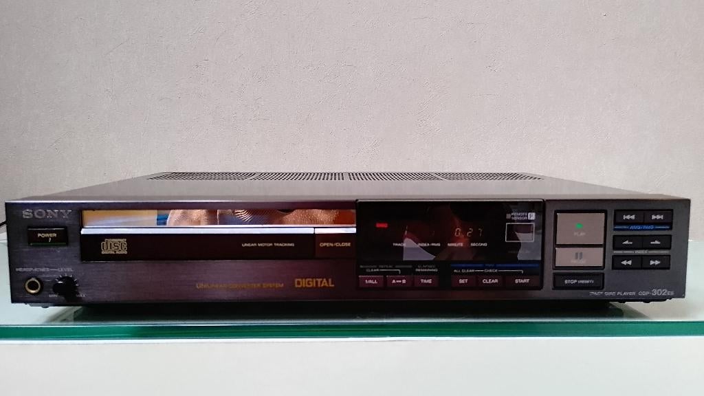 Sony CDP-302 ES "VINTAGE" CD-SPELER(1984)., Ophalen of Verzenden, Sony