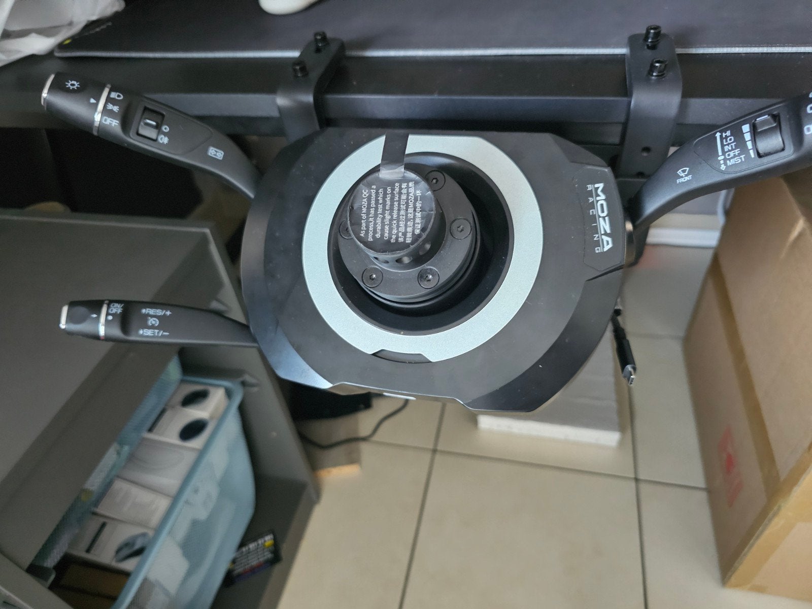 Moza R5 truckbundel, Informatique & Logiciels, Joysticks, Enlèvement, Comme neuf, Moza Racing