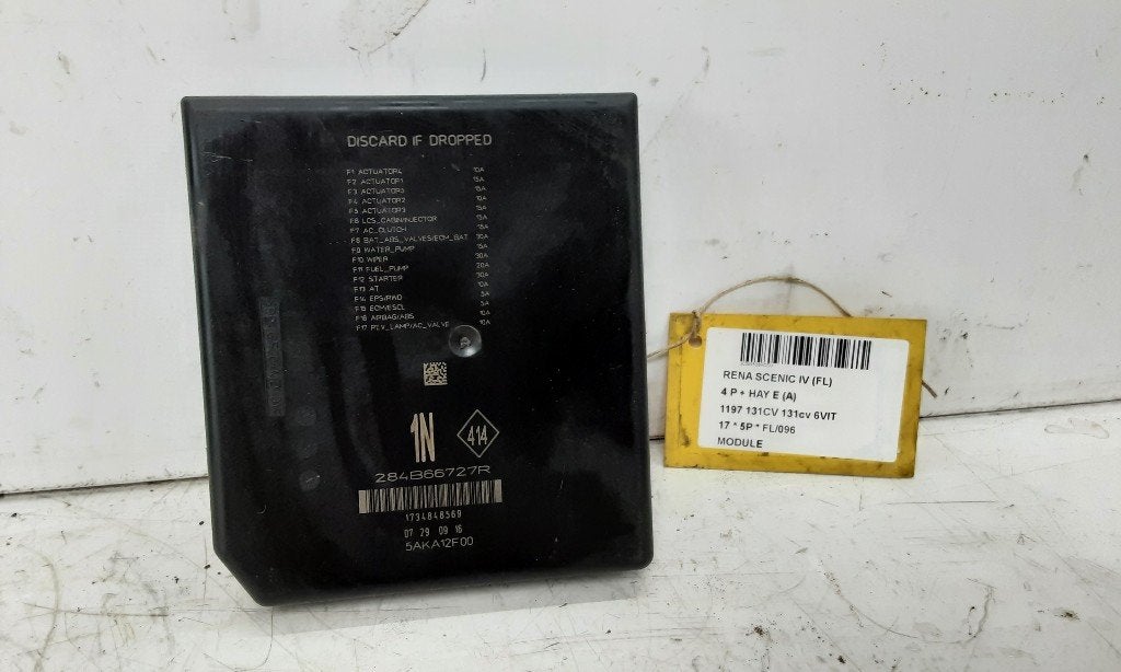 UNITE ELECTRONIQUE Renault Scénic IV (RFAJ) (284B66727R), Utilisé, Renault