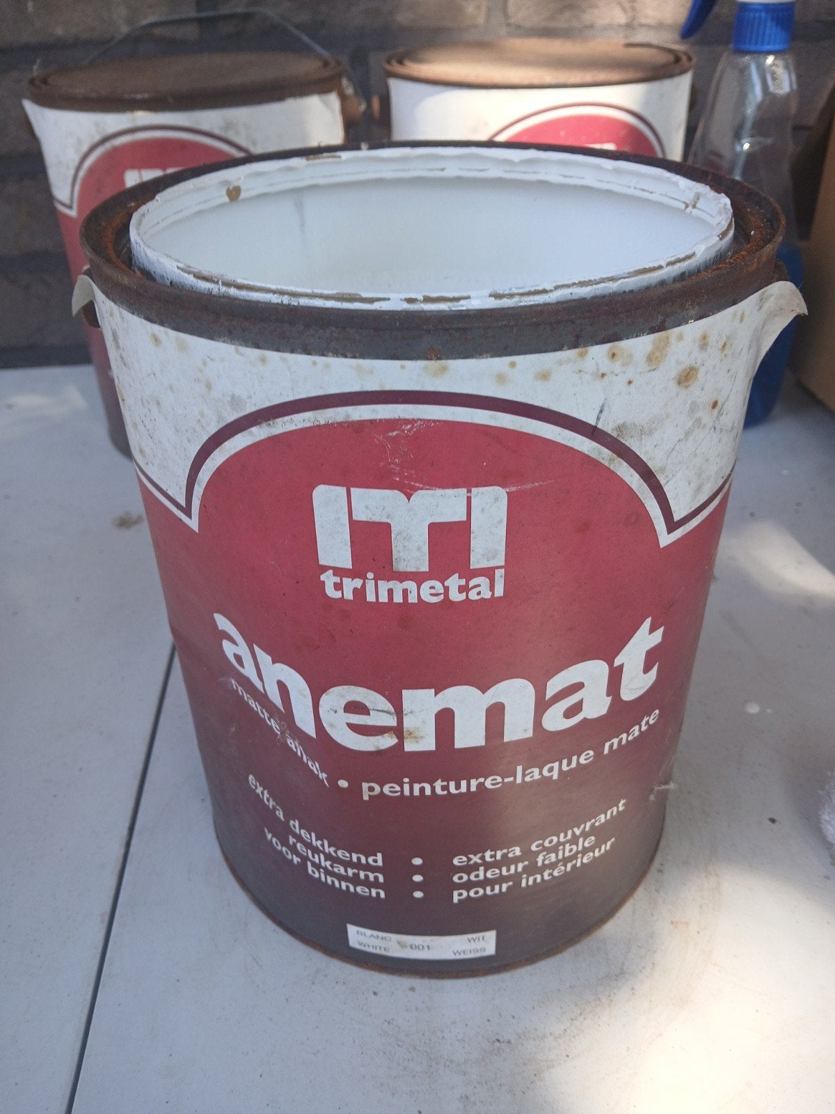 Verf trimetal, Doe-het-zelf en Bouw, Verf, Beits en Lak, Ophalen, Verf