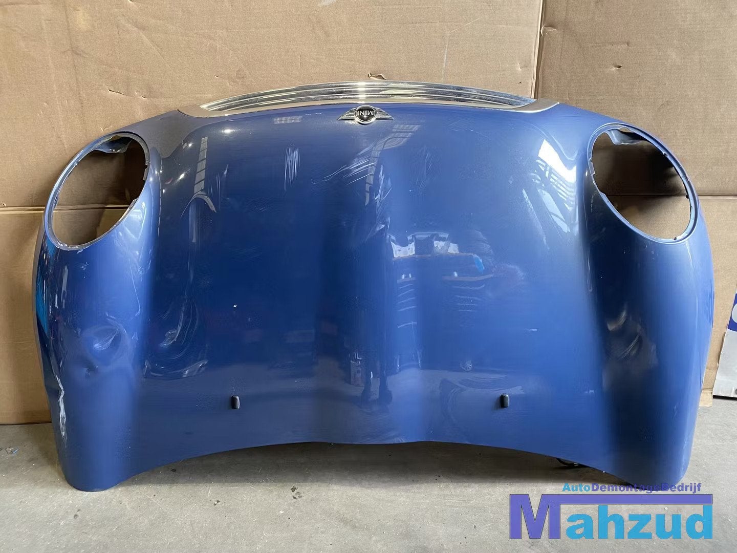 MINI COOPER ONE R52 Blauw motorkap grille gril A27,5 2004-20, Auto-onderdelen, Gebruikt, Customer.service@mini.co.uk, Mini, Motorkap