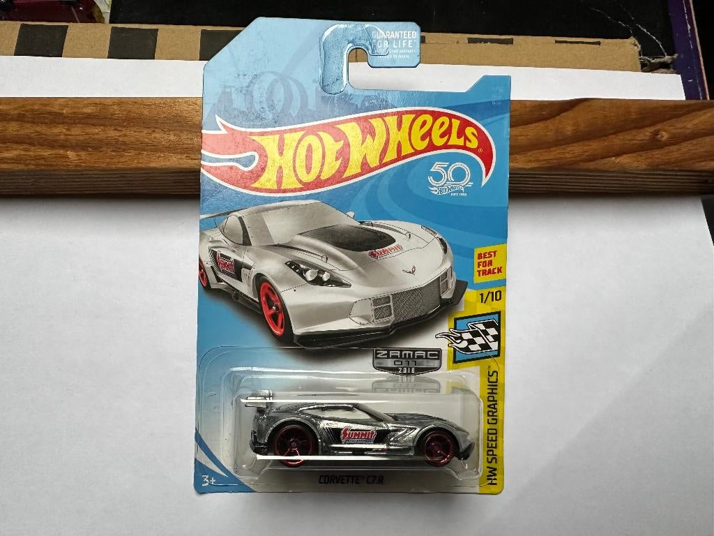 Hot Wheels Zamac - Corvette C7.R, Ophalen of Verzenden, Nieuw, Auto