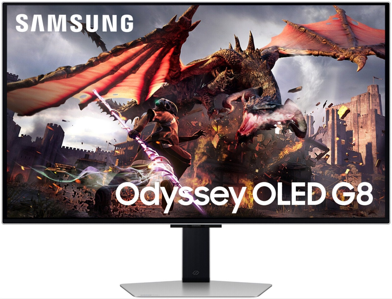 SAMSUNG Monitor Odyssey OLED G8 - 32, Informatique & Logiciels, Gaming, Moins de 1 ms, Comme neuf, Enlèvement