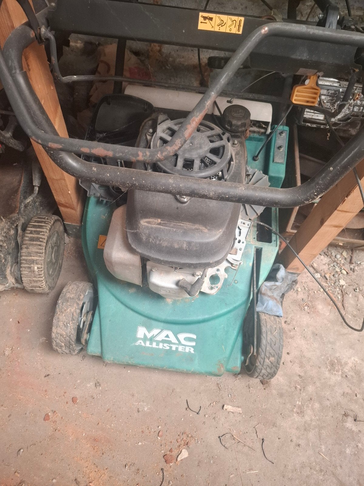 tondeuse mac alliteration mac 6th moteur honda, Enlèvement