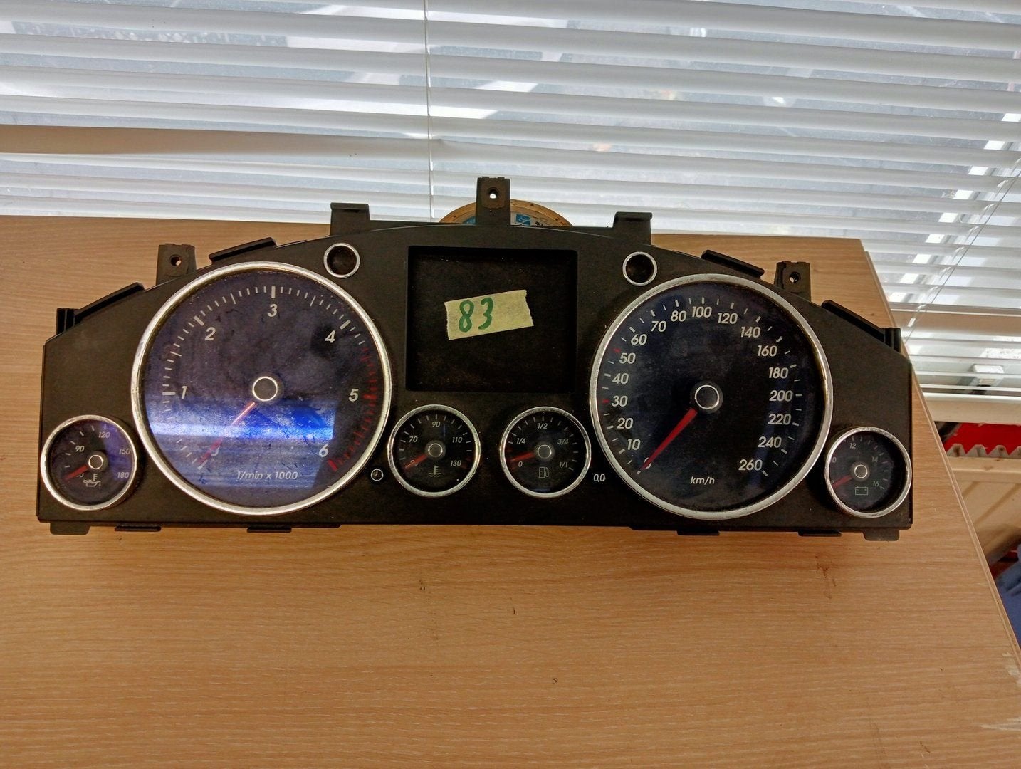 VW Touareg instrumentpaneel Dashboard teller 7L6920, Gebruikt, -, Volkswagen, -