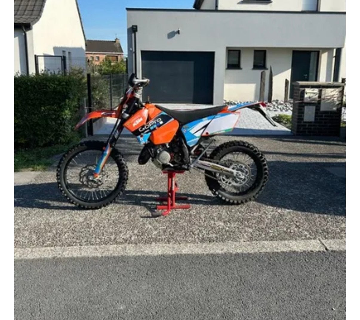Ktm 125 cc exc, Enlèvement, Comme neuf