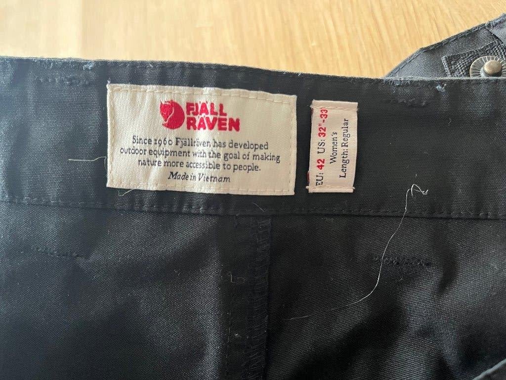 Fjall raven broek, ANDERE, Ophalen, Nieuw, Zwart