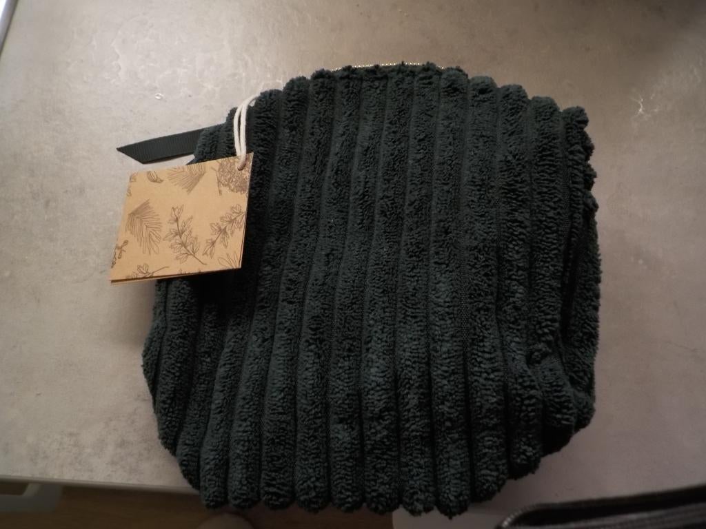 trousse verte en velours côtelé (yves roches neuf), Handtassen en Accessoires, Overige Accessoires, Ophalen, Nieuw