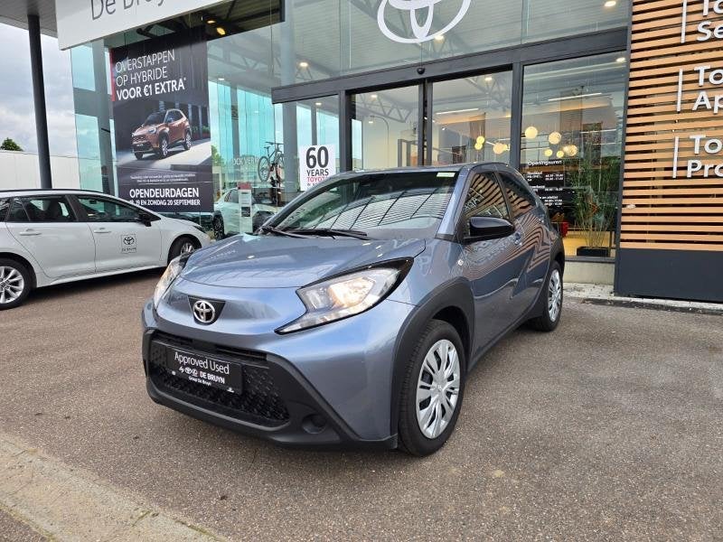 Toyota Aygo play, Automaat, Euro 6, Blauw, 72 pk