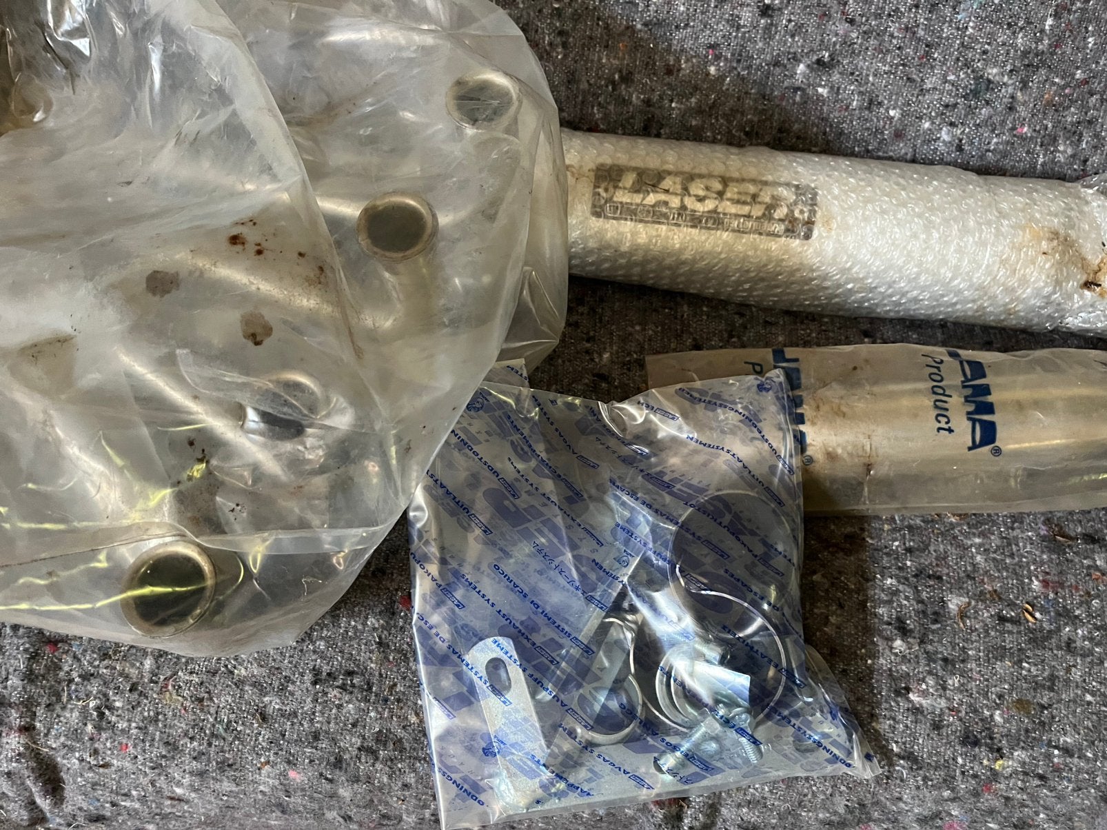 système d'échappement chromé 4en1 Laser Kawasaki Z500 (NOS), Enlèvement