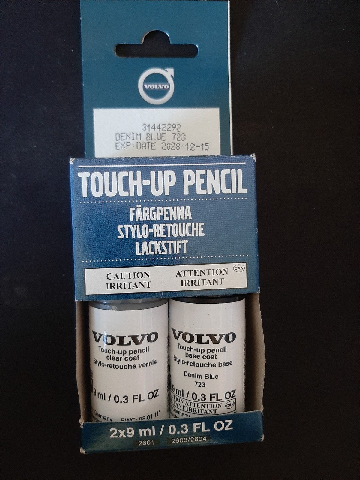 Retouche peinture volvo denim blue, Ophalen of Verzenden