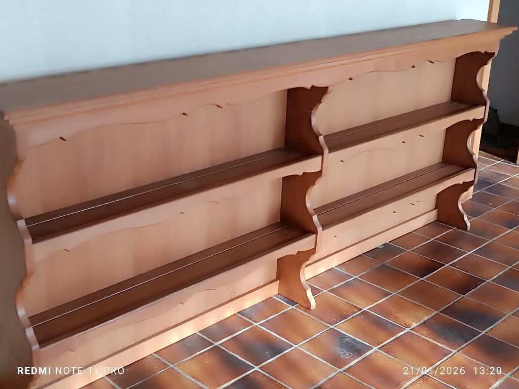 Dessus de bahut, Mobilier chêne, Moins de 25 cm, Comme neuf, Enlèvement
