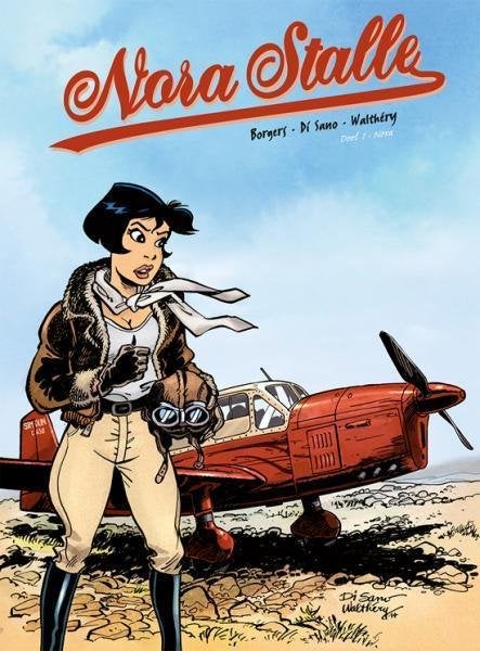Strip van " De vliegenierster " nr.1  H.C., Une BD, Enlèvement ou Envoi, Comme neuf