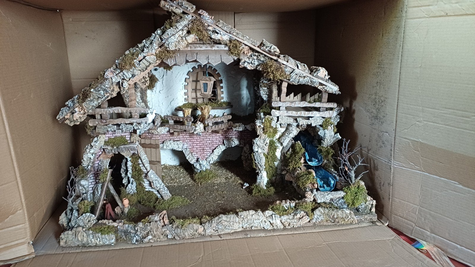 Reuzegrote Kerststal, Ophalen