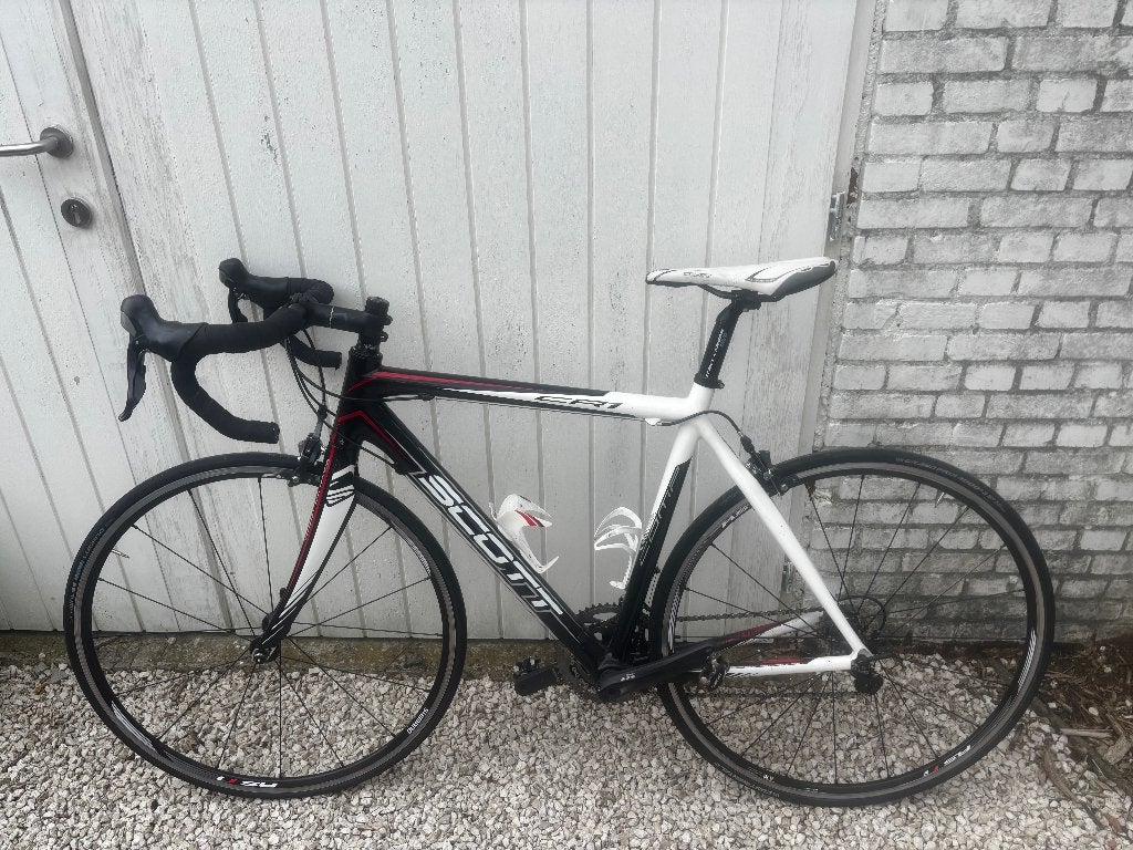 Scott CR1 Carbon racefiets - Shimano 105, Gebruikt, Carbon, 15 tot 20 versnellingen, 53 tot 57 cm