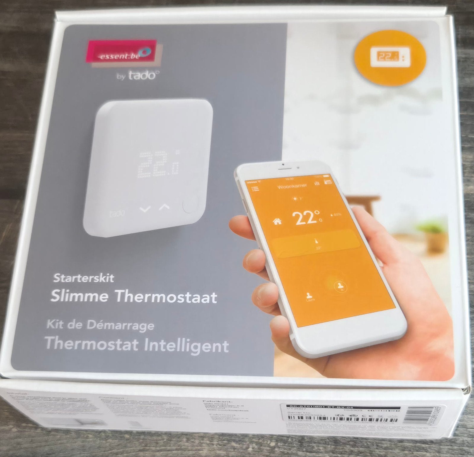 tout nouveau thermostat intelligent, Enlèvement, Neuf, Tado essent