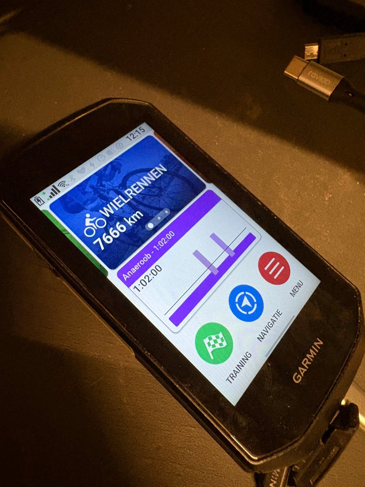 Garmin Edge 1050, Ophalen, GPS, Zo goed als nieuw