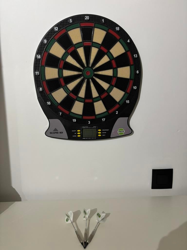 Elektronische darts, Sport en Fitness, Darts, Ophalen of Verzenden, Zo goed als nieuw