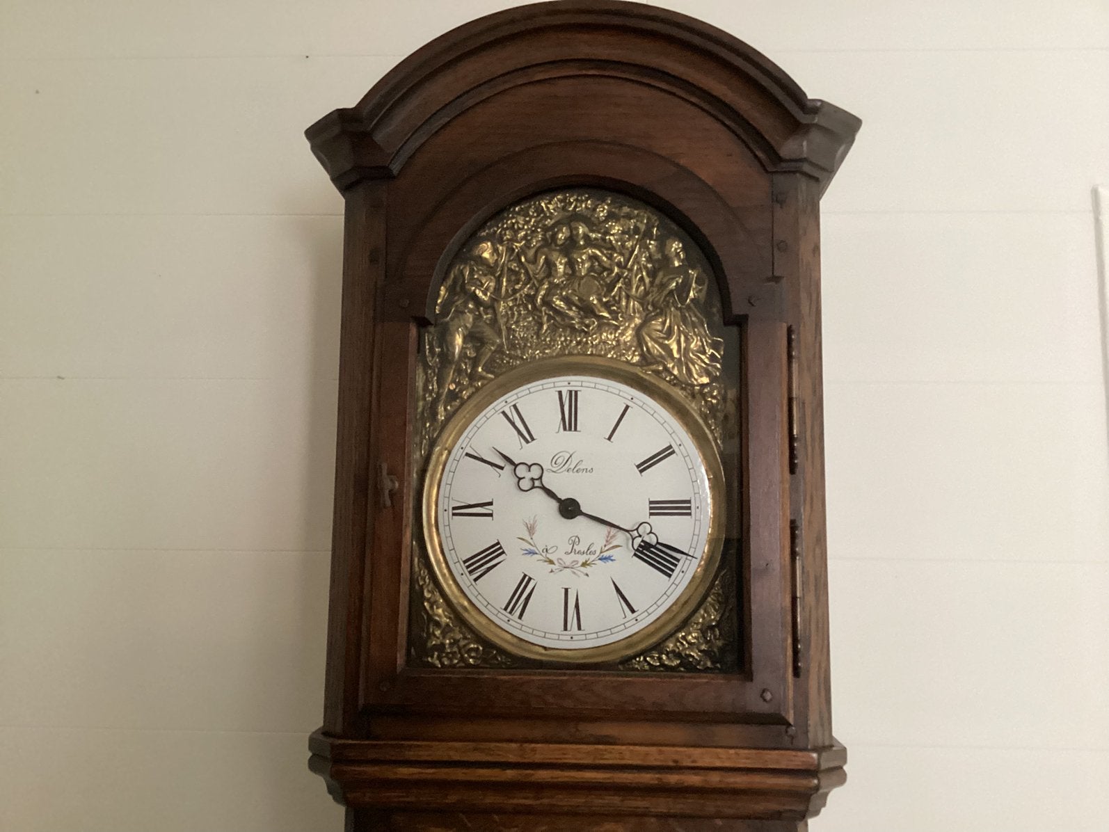 STAANDE BROCANTE KLOK - VOOR DECORATIE, Antiek en Kunst, Ophalen
