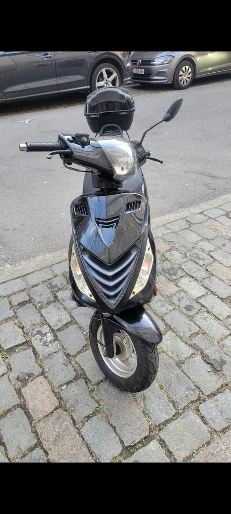 Scooter 50cc met 2460km, Ophalen