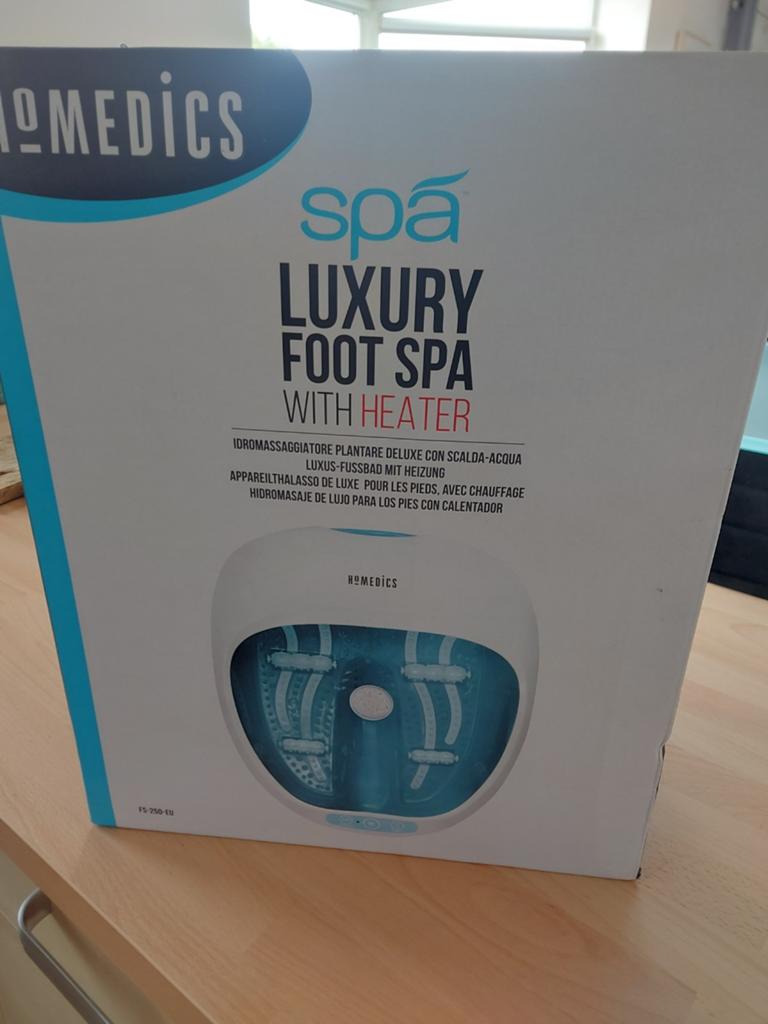 Homedics spa pour pieds avec chauffage HM FS-250, Enlèvement, Neuf, Soins du corps