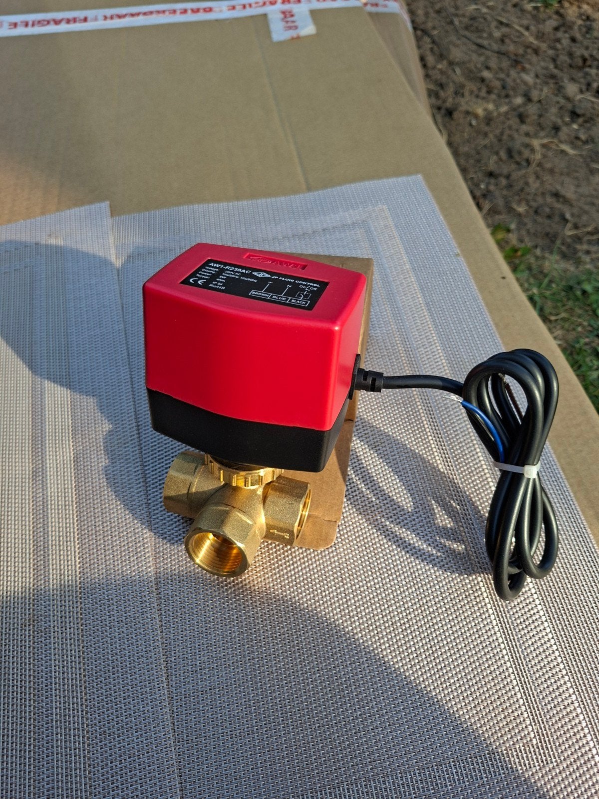 [NIEUW] 10x JP Fluid Control Elektrische 3-weg Kogelkraan, Doe-het-zelf en Bouw, Ophalen of Verzenden, Nieuw