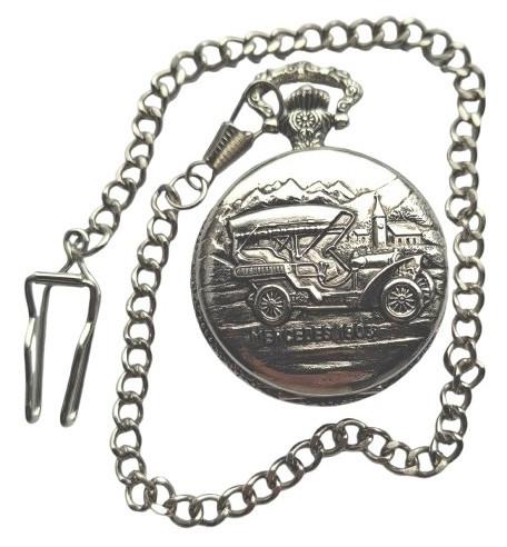 Heel mooi zakhorloge ~ merk Consort, Overige merken, Zakhorloge, Staal, Met ketting