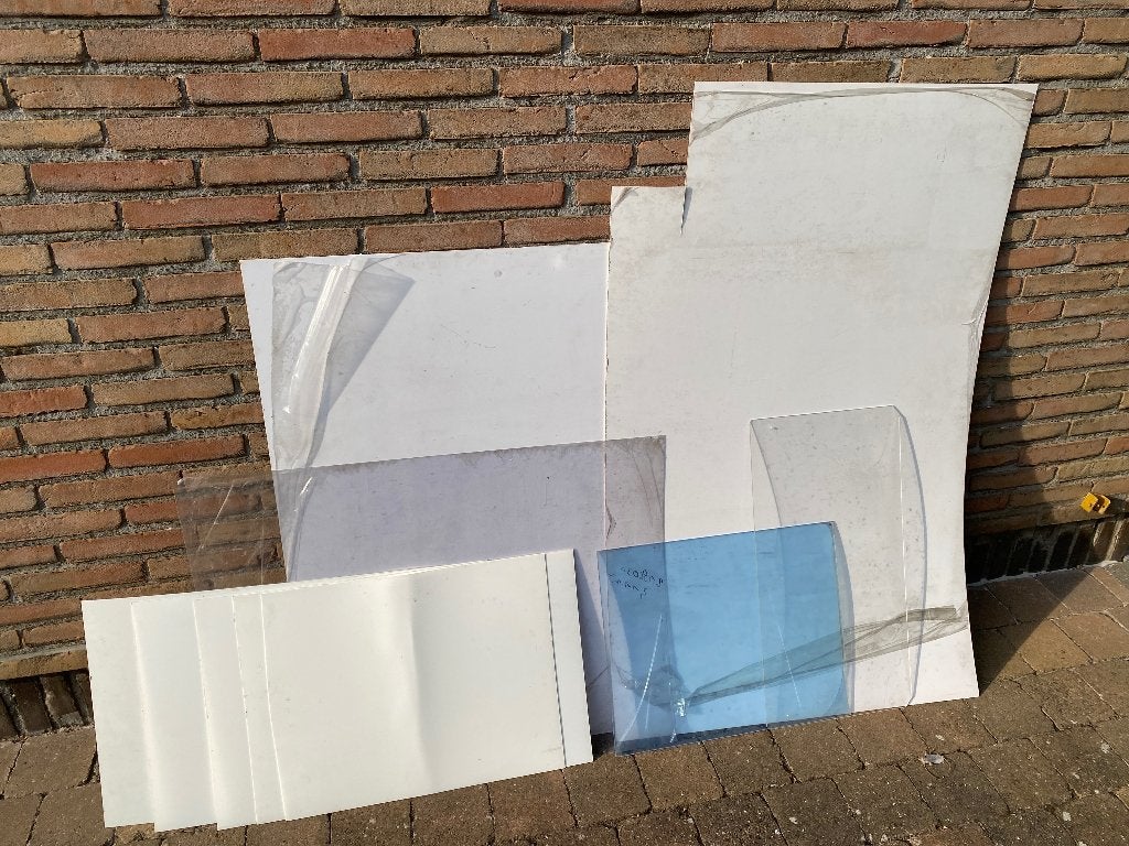 kunststof platen, Ophalen, Nieuw