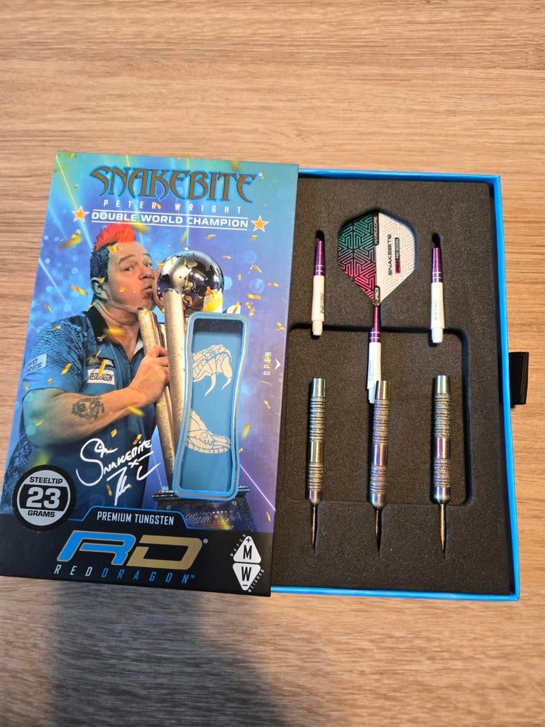 Darts peter wright te ruil, Ophalen of Verzenden
