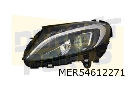 Mercedes-Benz C-klasse (3/14-6/18) Koplamp Rechts (static LE, Auto-onderdelen, -, Verzenden, Nieuw, -