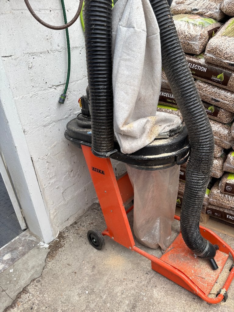 Atika ABS 2000 stofafzuiger werkend, compleet met filterzak, Ophalen, Gebruikt