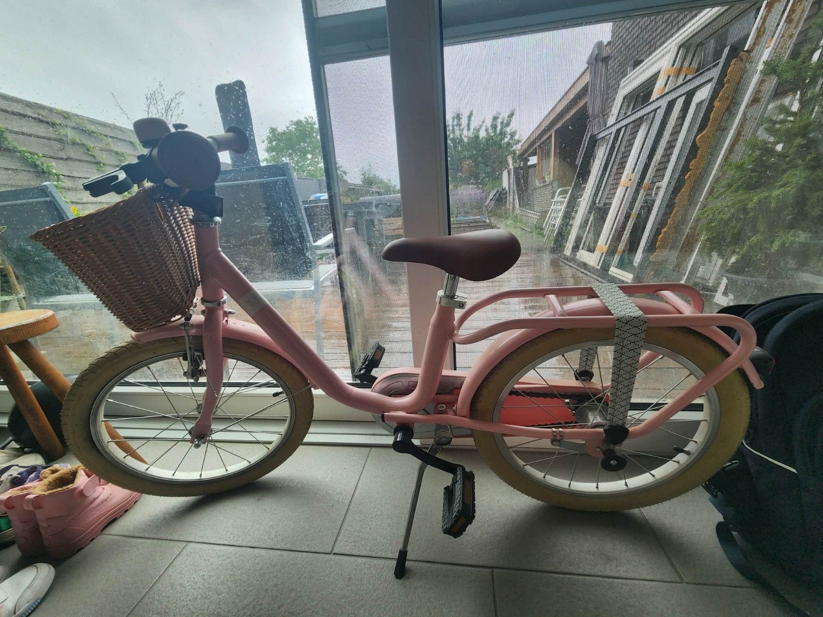 meisjesfiets, Zo goed als nieuw, 18 tot 20 inch, Dames, Ophalen