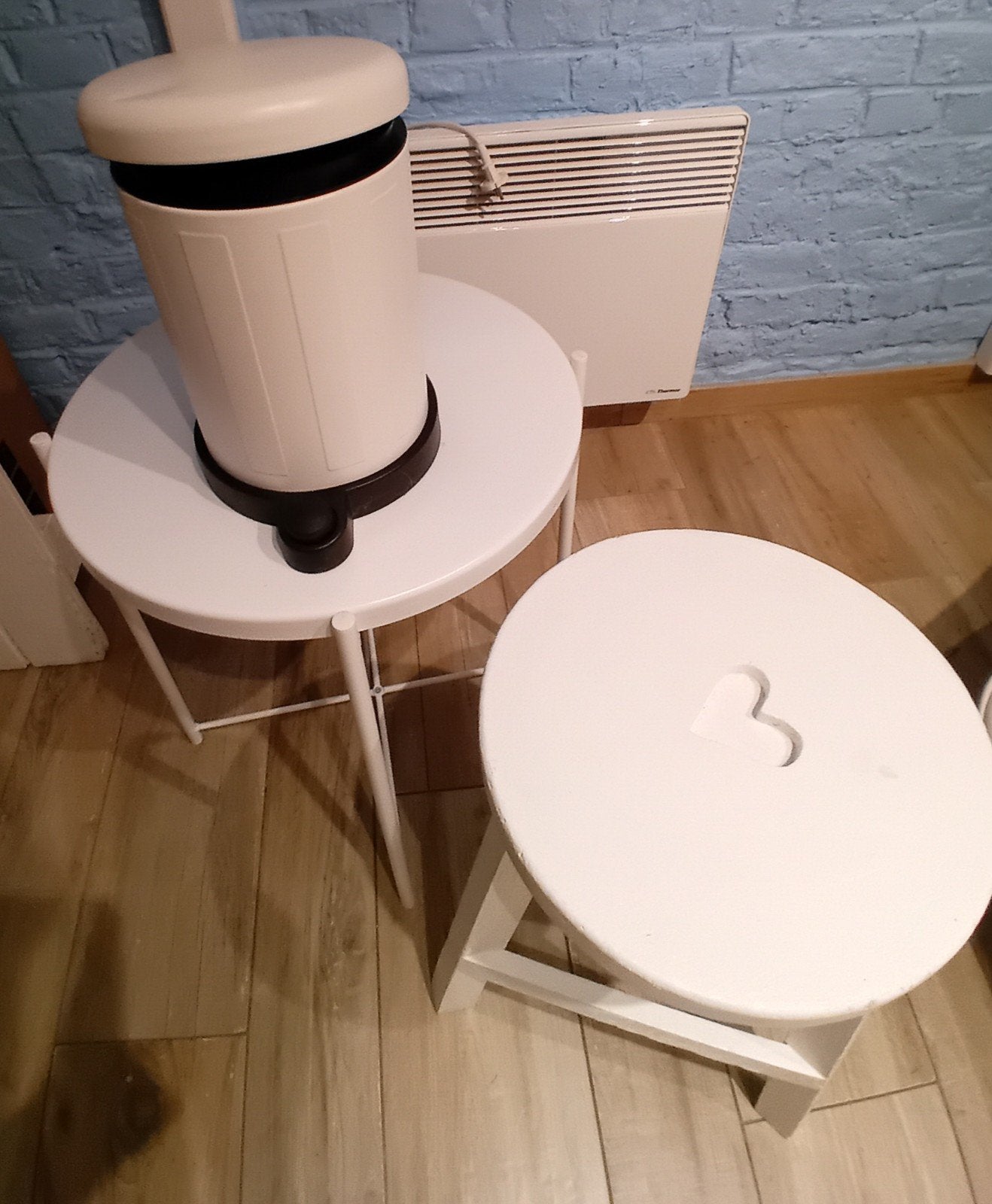 Petit trio mobilier, Ophalen, Zo goed als nieuw, Metaal of Aluminium