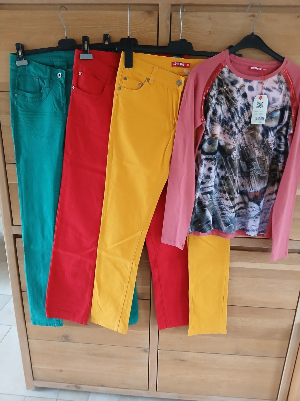 nieuw someone en s.oliver maat 176, Kinderen en Baby's, Broek, Meisje, Nieuw, Ophalen of Verzenden