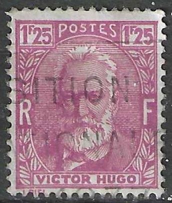 Francia 1933 - Yvert 293 - Victor Hugo (ST), Envoi, Affranchi