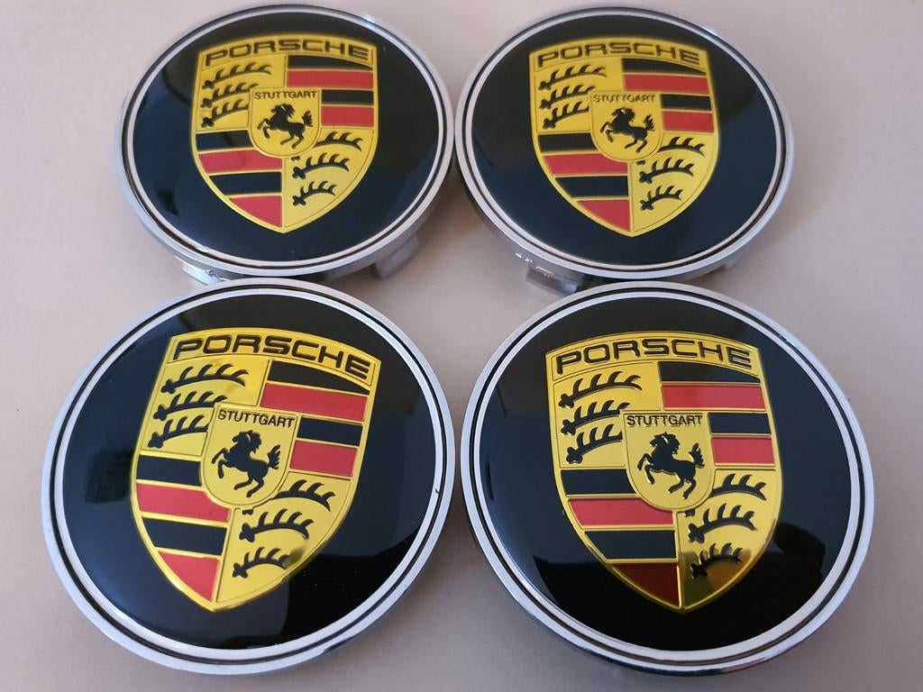 Porsche wieldoppen center caps 68 mm / 65 mm, Auto-onderdelen, Ophalen of Verzenden, Nieuw, Porsche