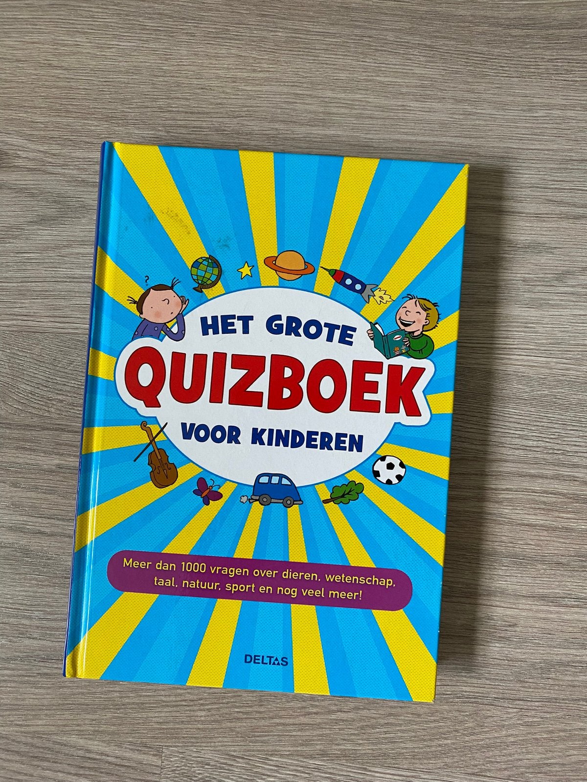 Emy Geyskens - Het grote quizboek voor kinderen, Boeken, Kinderboeken | Jeugd | onder 10 jaar, Non-fictie, Emy Geyskens; Geert Heymans